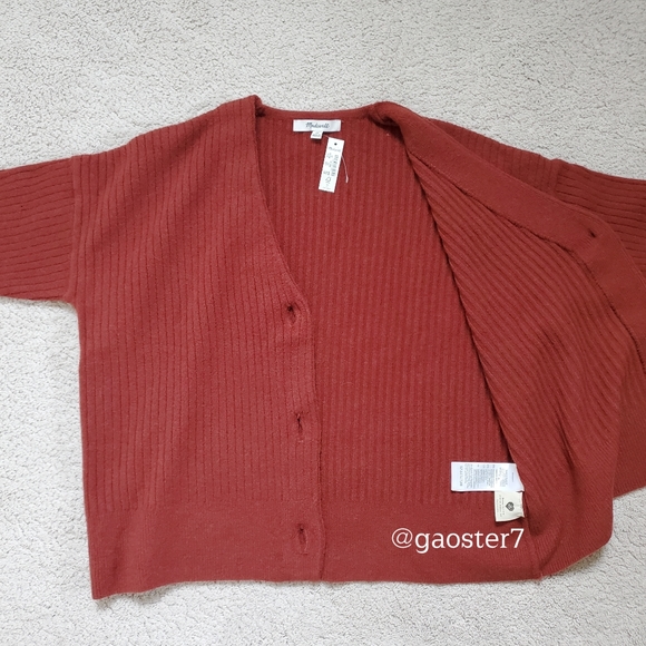 Madewell Cameron Ribbed Cardigan Sweater - Picture 6 of 11